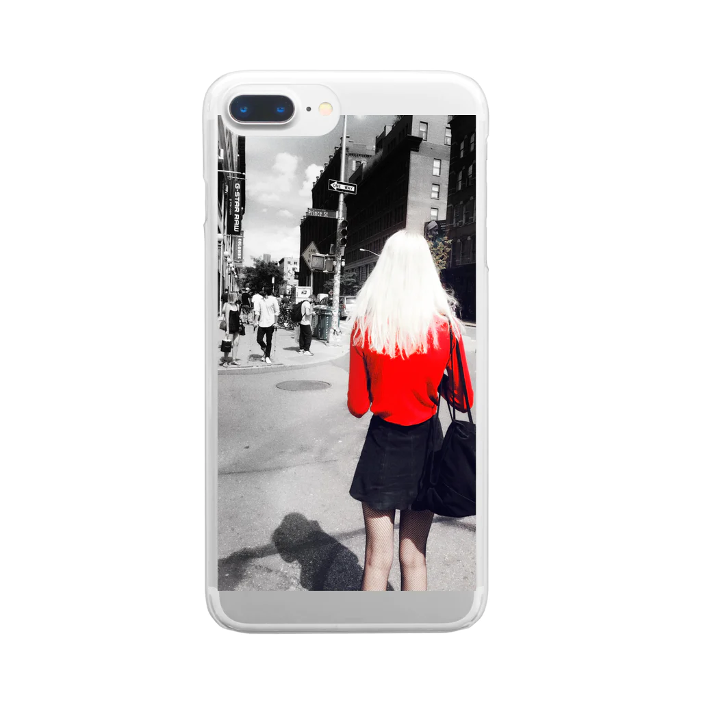 yinのin NY Clear Smartphone Case