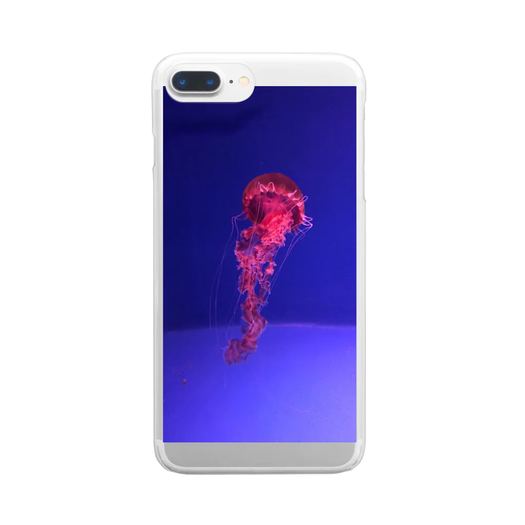 irodori_0のクラゲ Clear Smartphone Case