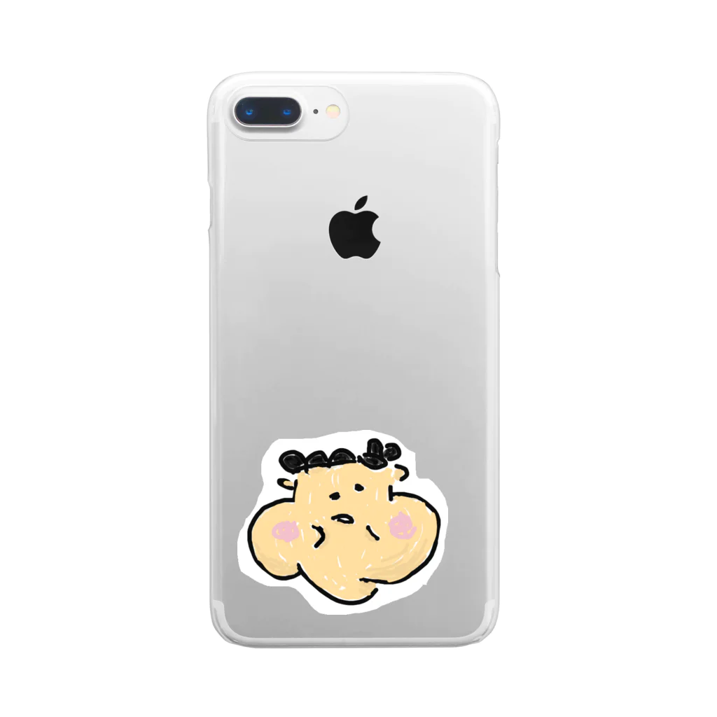 PoPuPoPuRINのぷくぷくちゃん Clear Smartphone Case