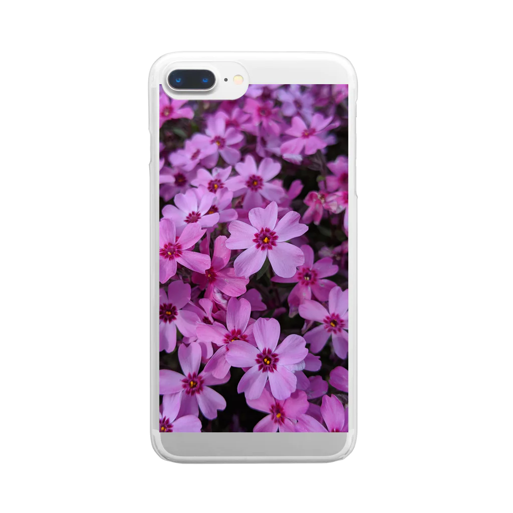 93channelの花🌼花 Clear Smartphone Case