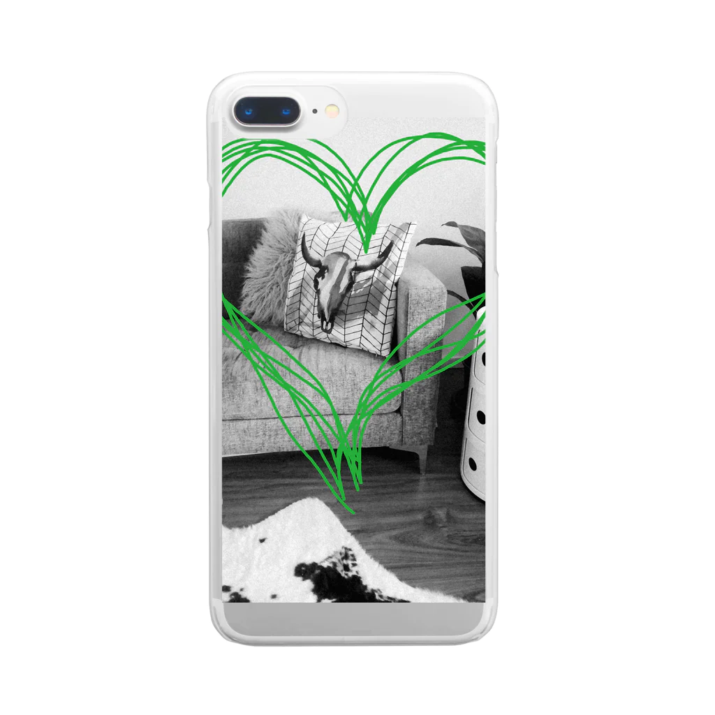 Potential-Risk-Taker-19のLovely life with lotta luv  Clear Smartphone Case