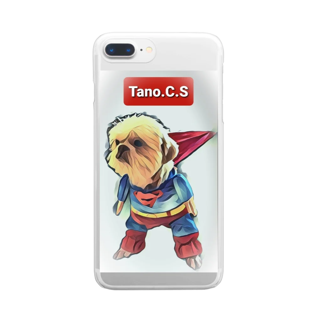 Happy　Xmas　Tano.C.S　のTano.C.S　（たのしーさーby沖縄） Clear Smartphone Case