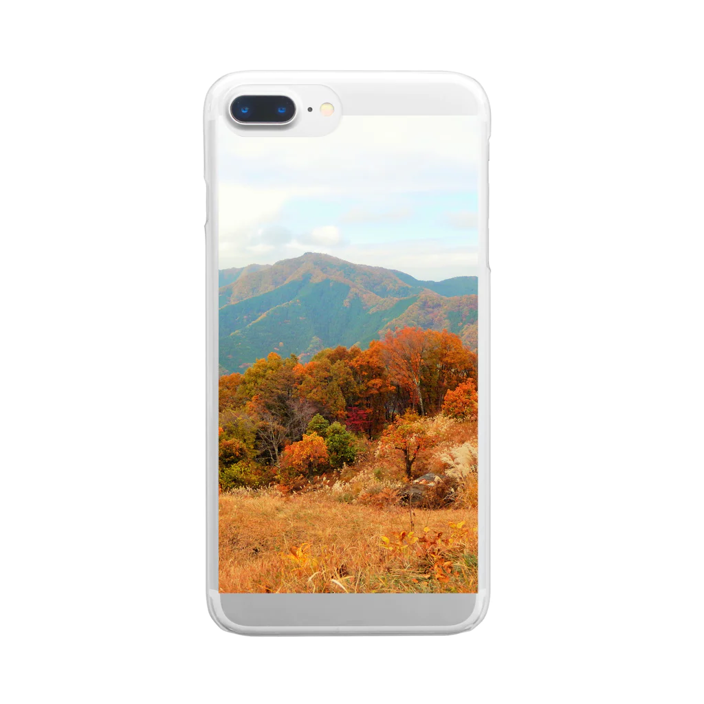 しまうまるの山のススメ② Clear Smartphone Case