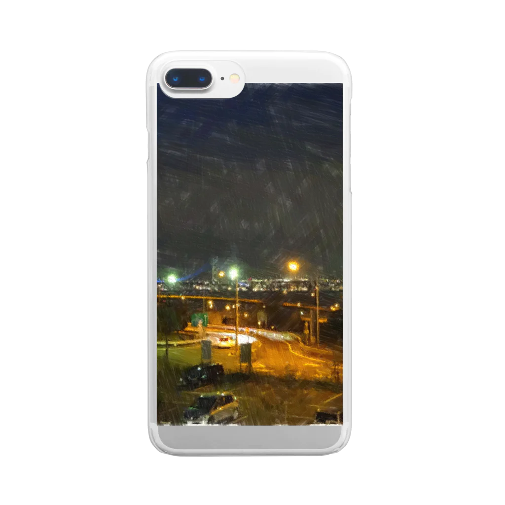 WARA-BIの淡路からの景色 Clear Smartphone Case