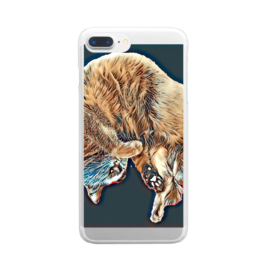 ゆかちゃぶのMy Sweet Cat7 Clear Smartphone Case