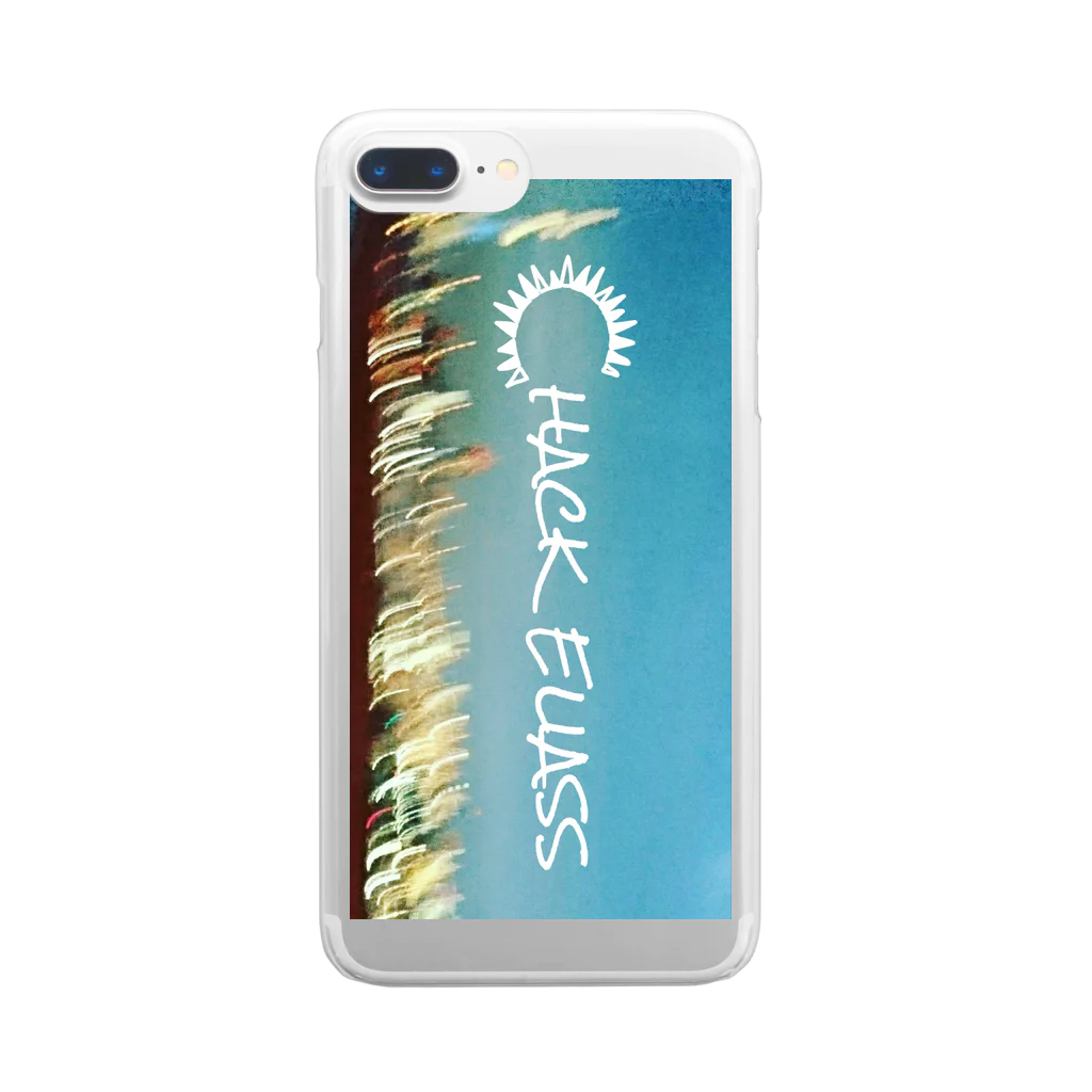 ChackEliAssのぶれ夜景 Clear Smartphone Case