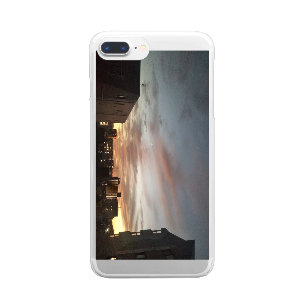 masaking-chance_4512の窓からの眺め Clear Smartphone Case