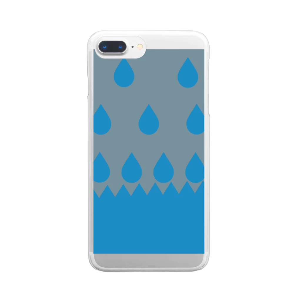 sem-kの💧 Clear Smartphone Case