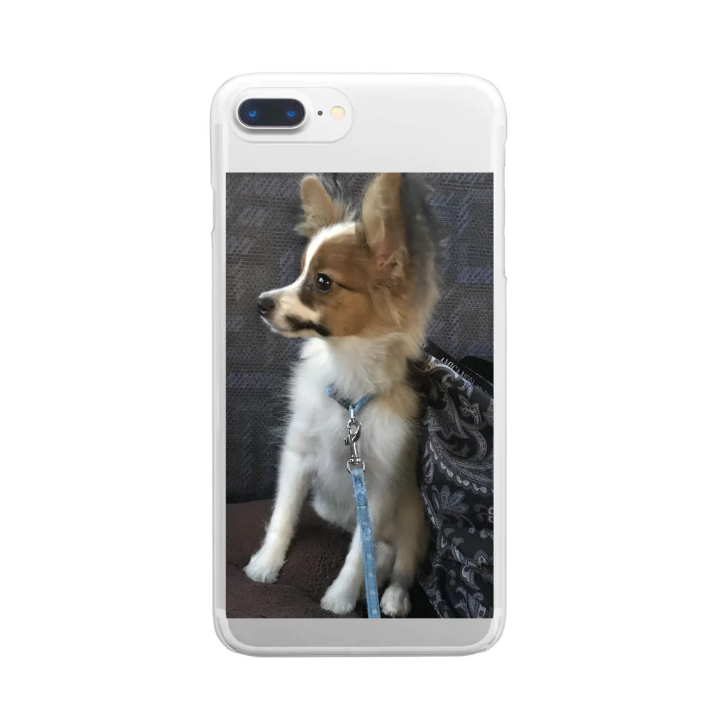 moon_marshallのやっと会えたワン♡仔犬 Clear Smartphone Case