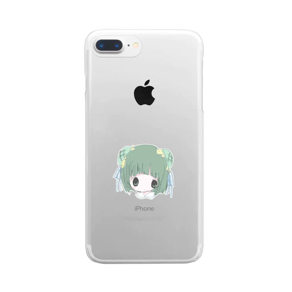 「ごめん々ね 」と言っのPPｍｉｎｔ Clear Smartphone Case