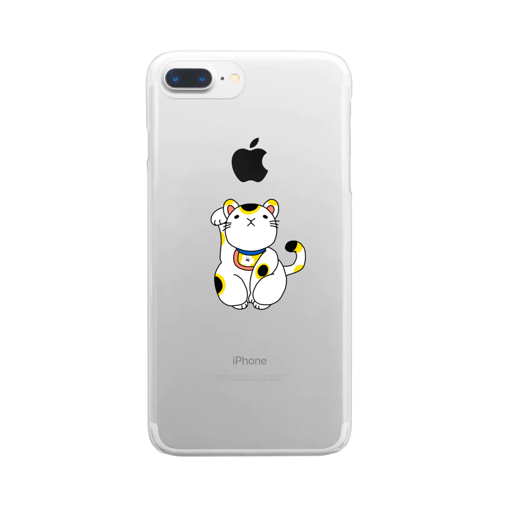 hirantoの猫 Clear Smartphone Case