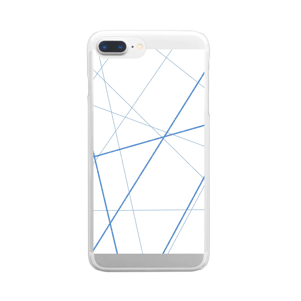 しゅんの青雷 Clear Smartphone Case