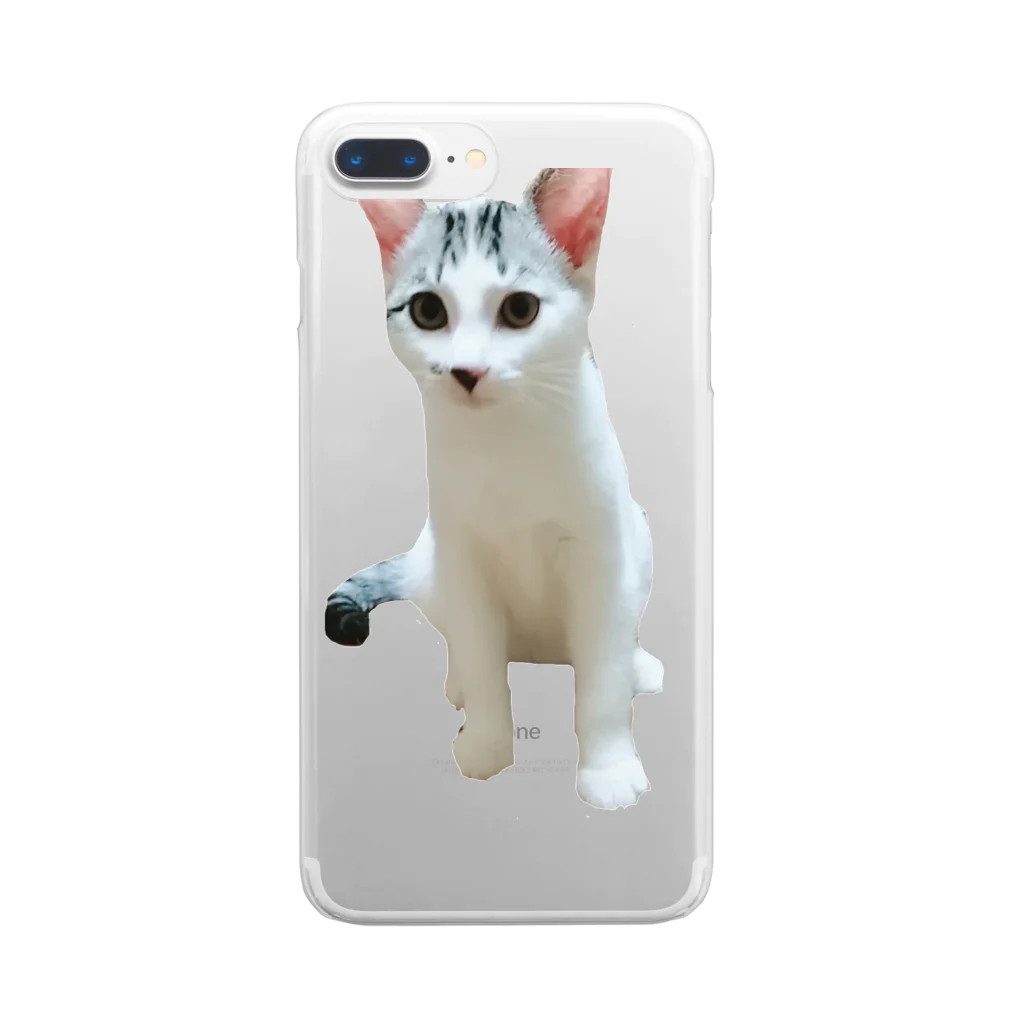 愛猫ちゃん達の毎日の★oujiii'★ Clear Smartphone Case