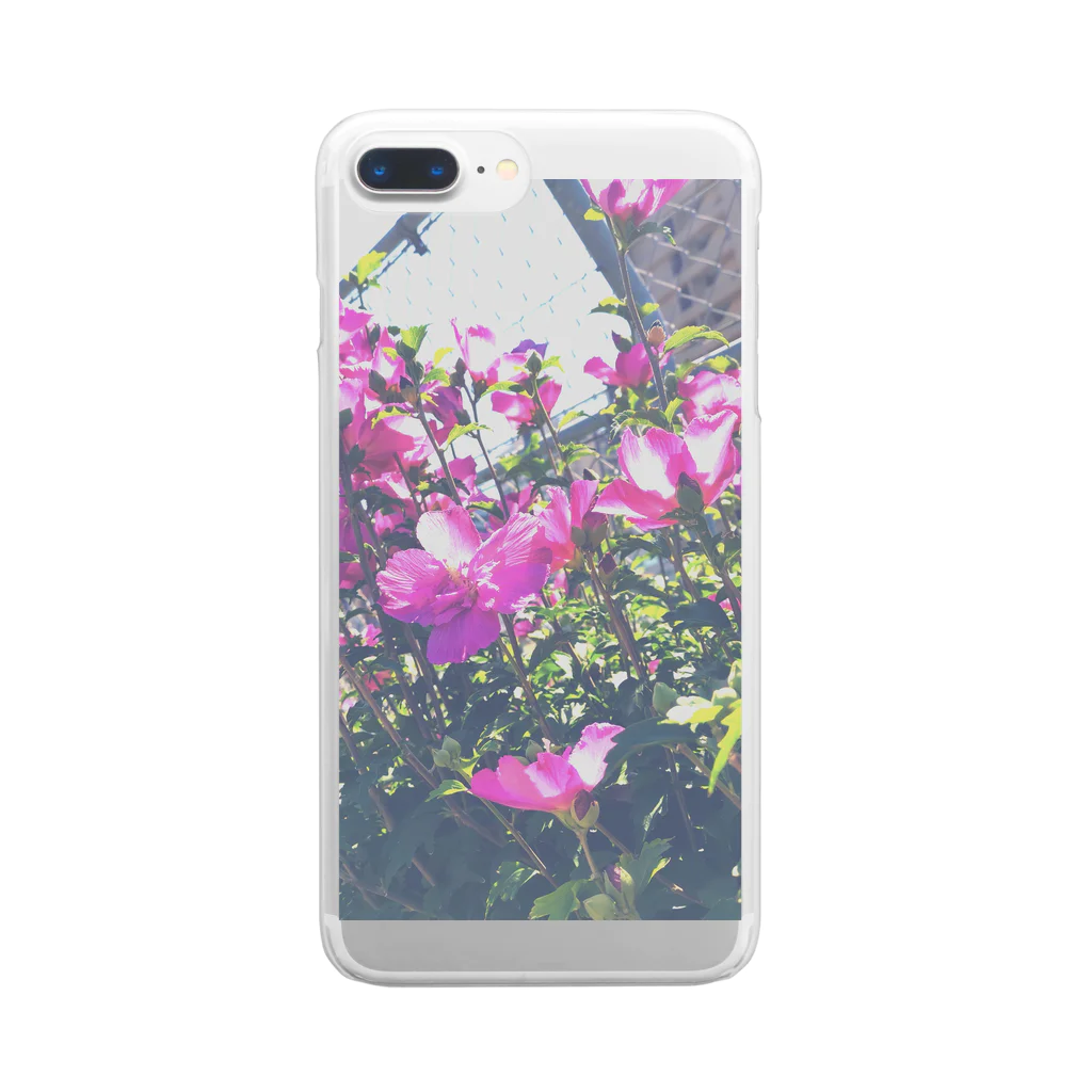 咲梅のあの日の花 Clear Smartphone Case