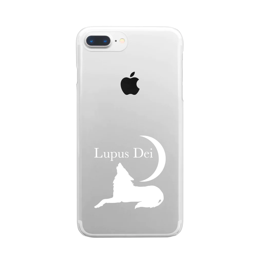 もけけ工房 SUZURI店のLupus Dei 公式グッズ Clear Smartphone Case