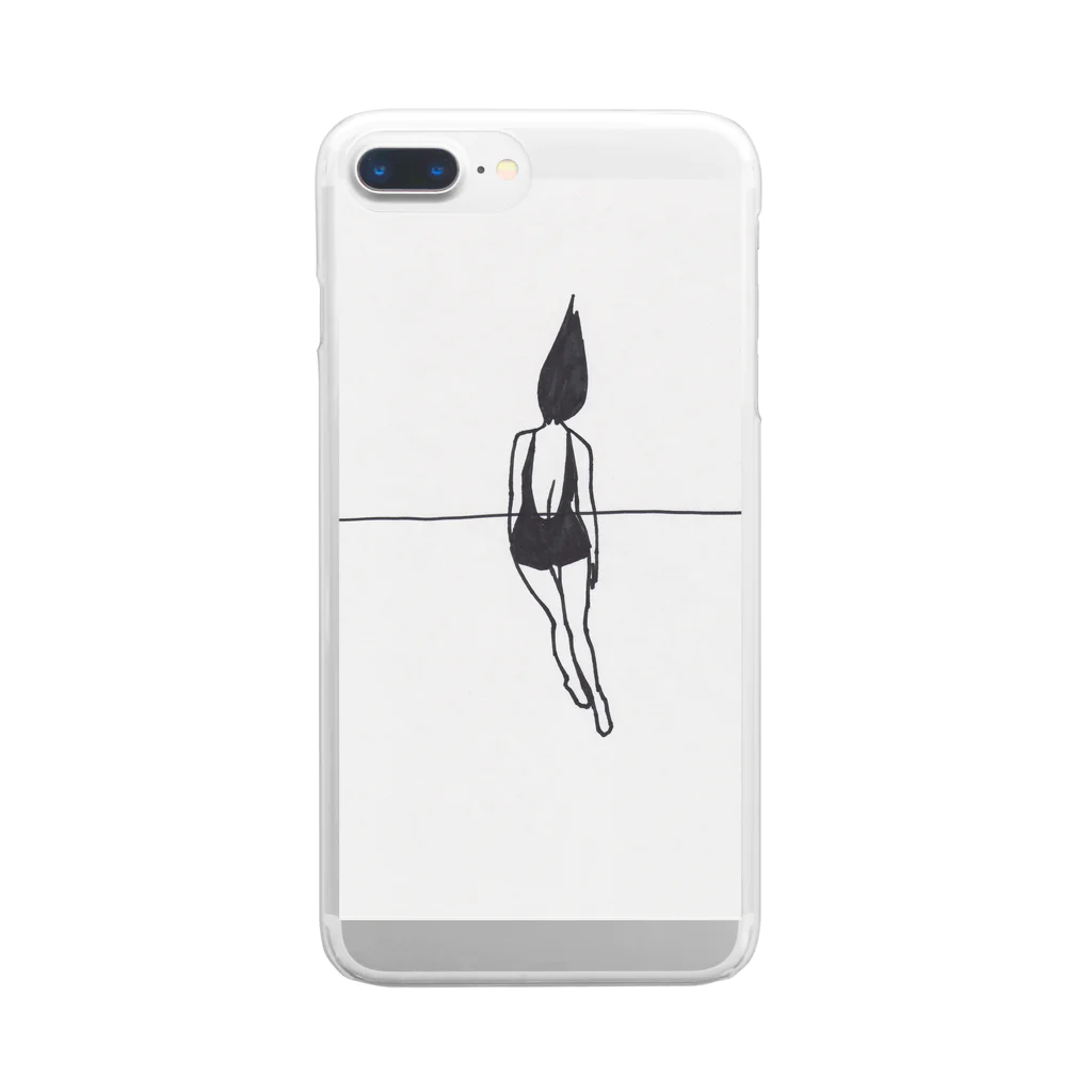 uminoyukaのdive90 Clear Smartphone Case