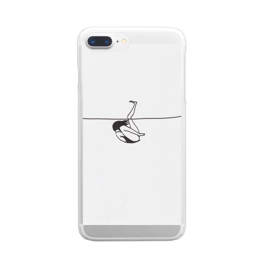 uminoyukaのdive2 Clear Smartphone Case