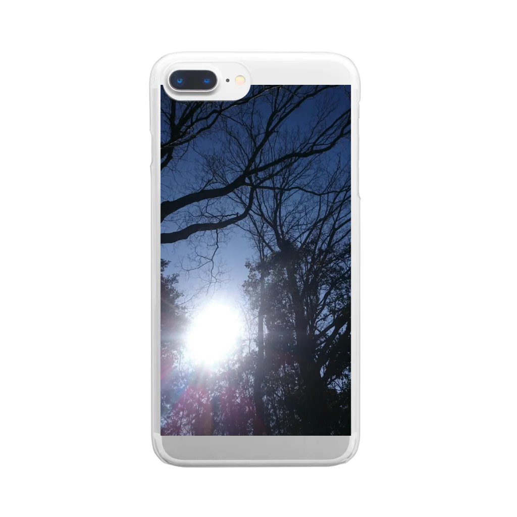 Tadokoroの朝 Clear Smartphone Case