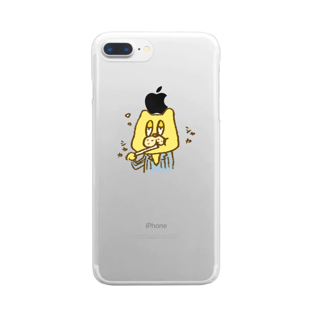 kikkoのハヤシ犬 Clear Smartphone Case