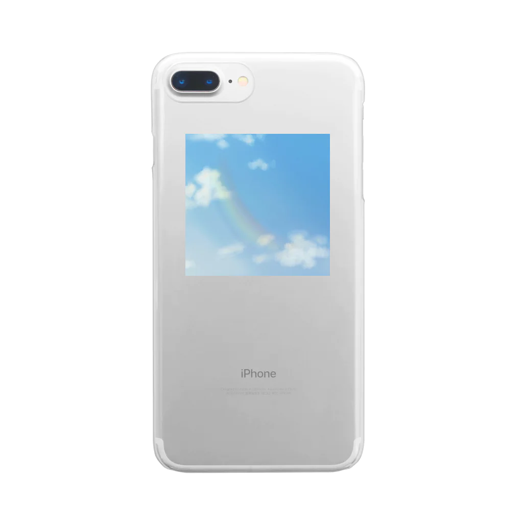 ユナの虹空 Clear Smartphone Case