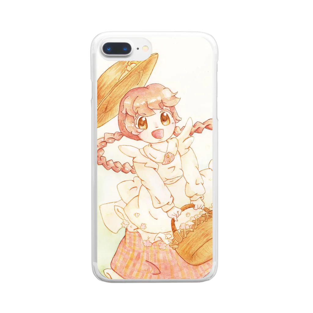 Torine_Kiichigoの赤毛の女の子 Clear Smartphone Case