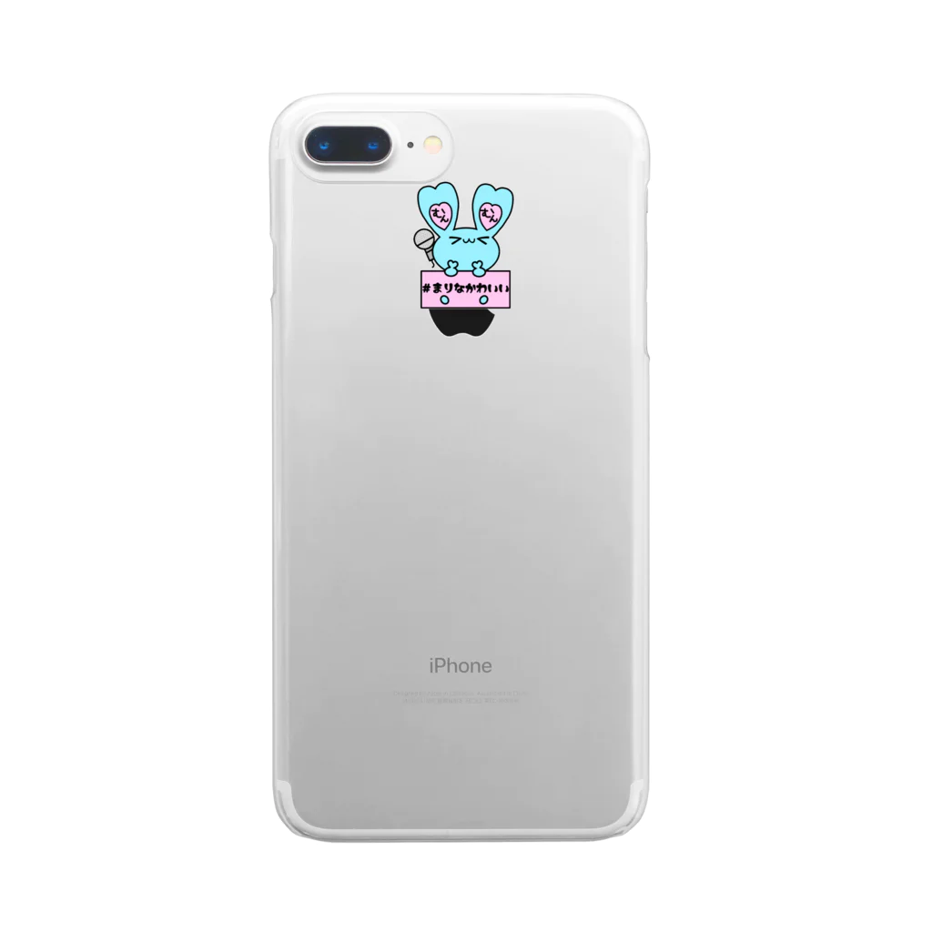 MARINA (DaizyTune) 🔜11月13日六本木MorphTokyoのむんうさあいぽんケース Clear Smartphone Case