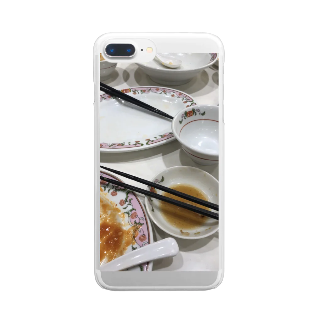 gafagkの餃子の王将 Clear Smartphone Case