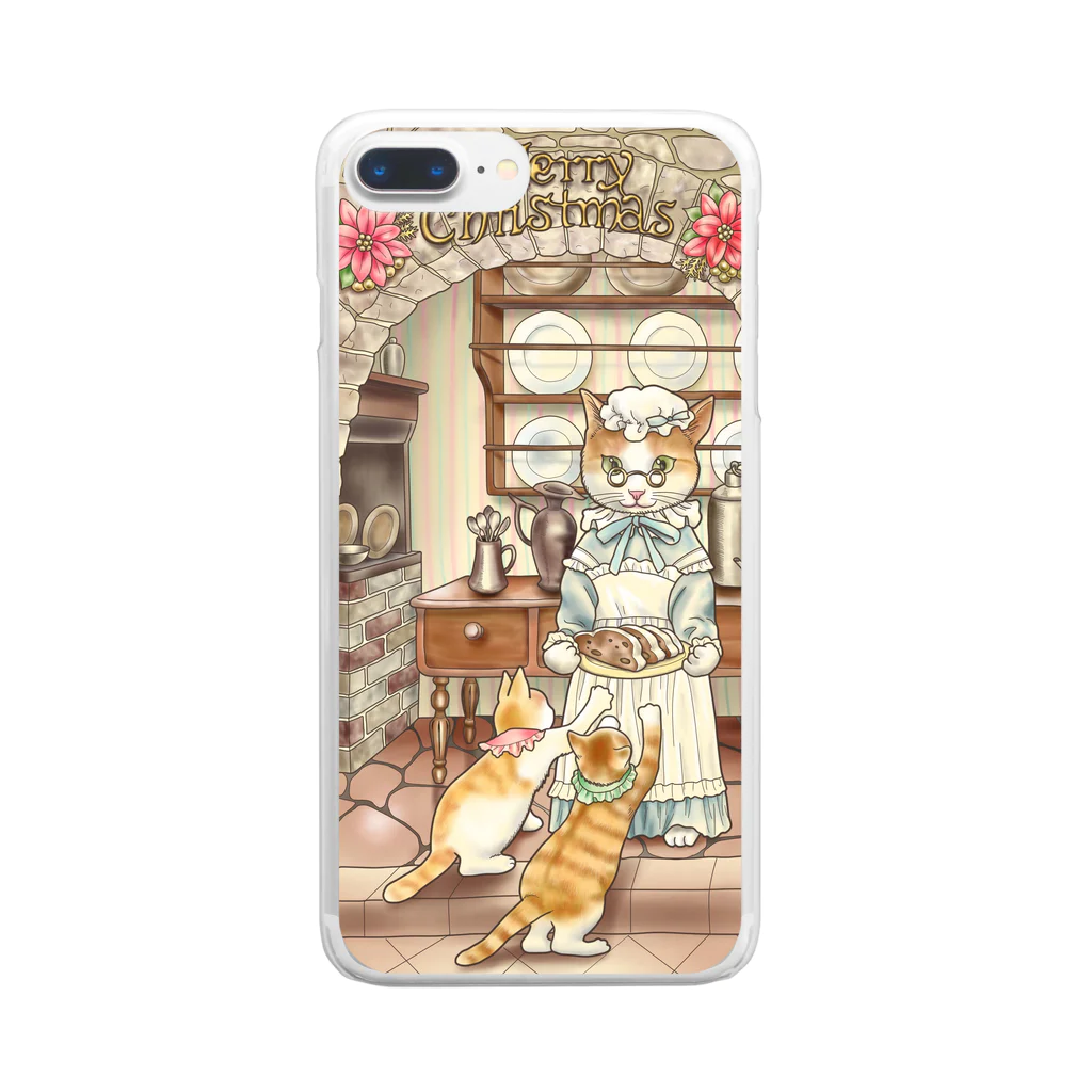 Ａｔｅｌｉｅｒ　Ｈｅｕｒｅｕｘのグランマのシュトーレン Clear Smartphone Case
