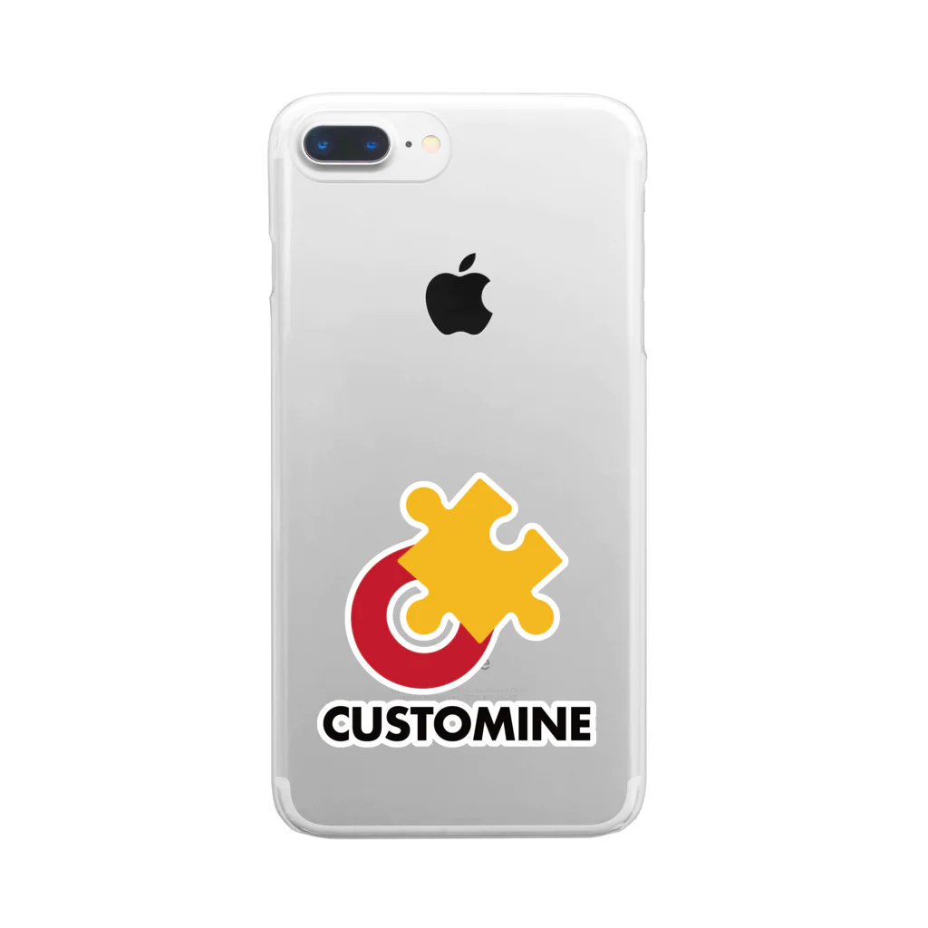 gusukuのCustomine Clear Smartphone Case