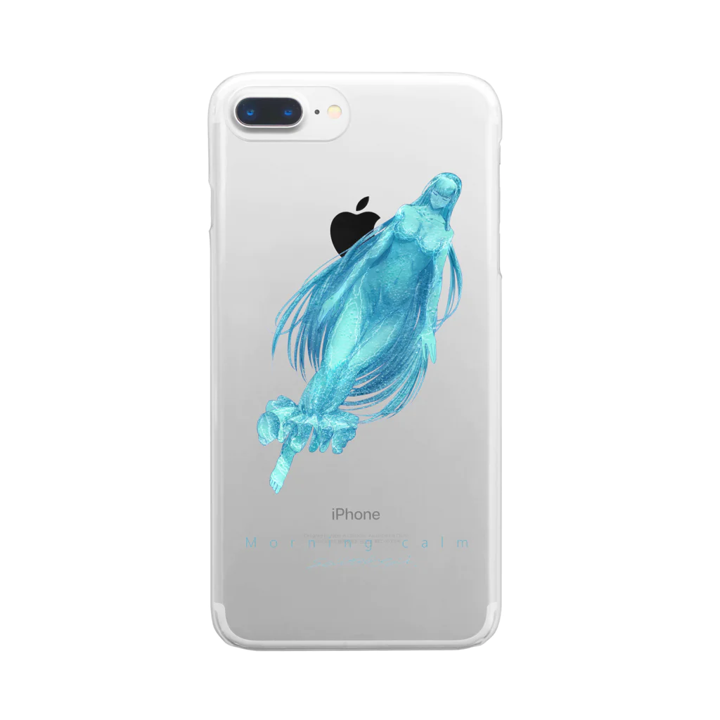 さいとう/saito usaiの朝凪 Clear Smartphone Case