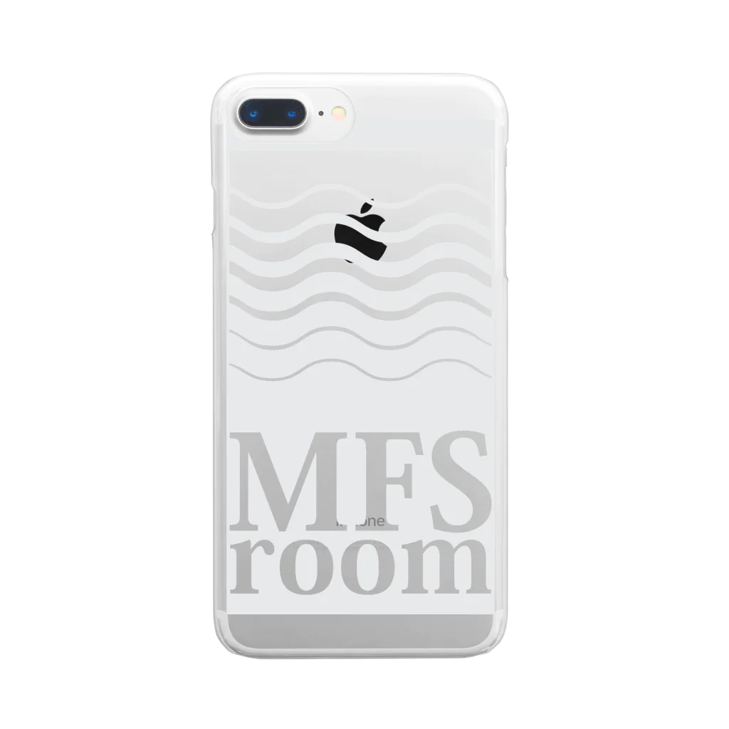 MFSのMFS room trim10(淡い灰色) クリアスマホケース