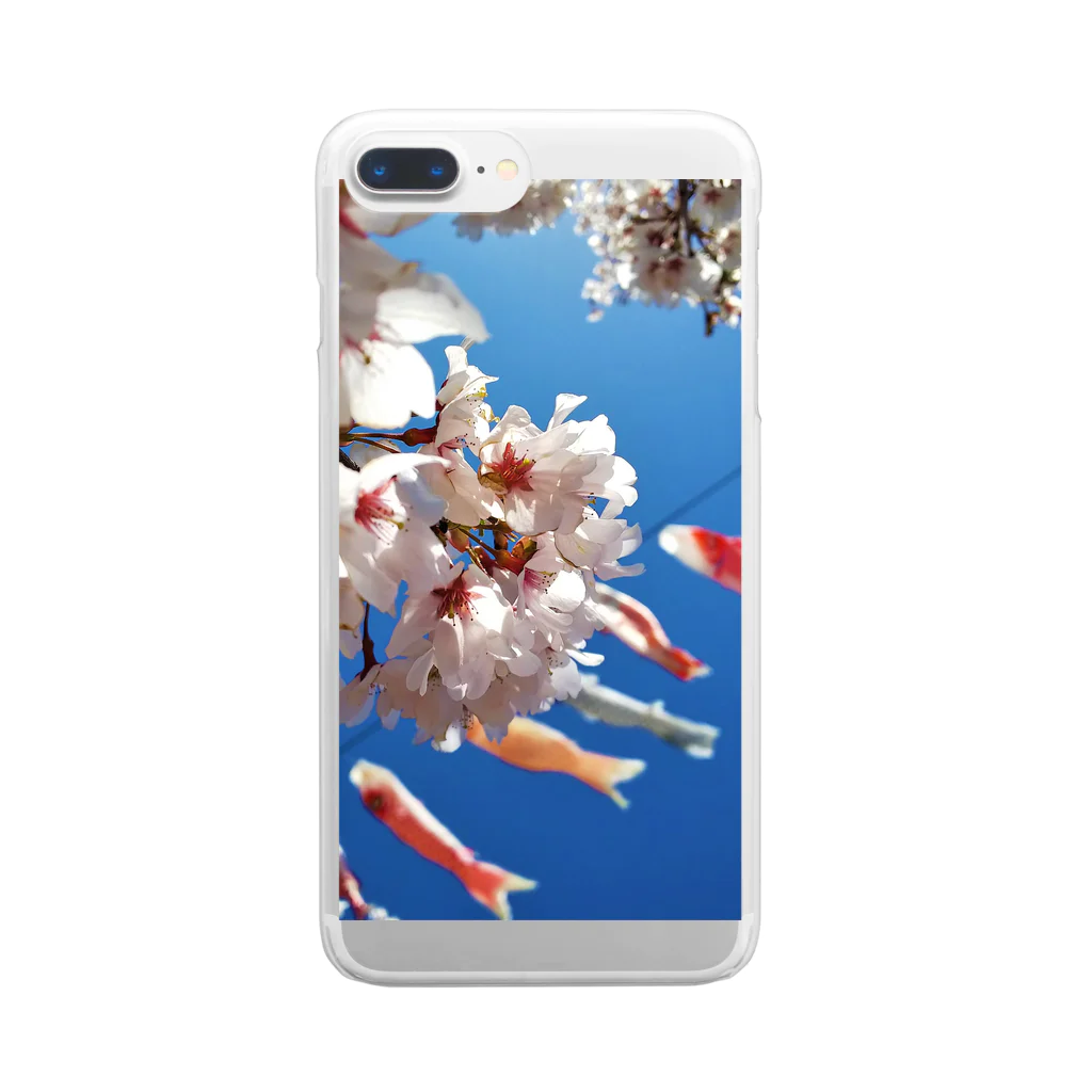 やーすみ🌻の桜とこい Clear Smartphone Case