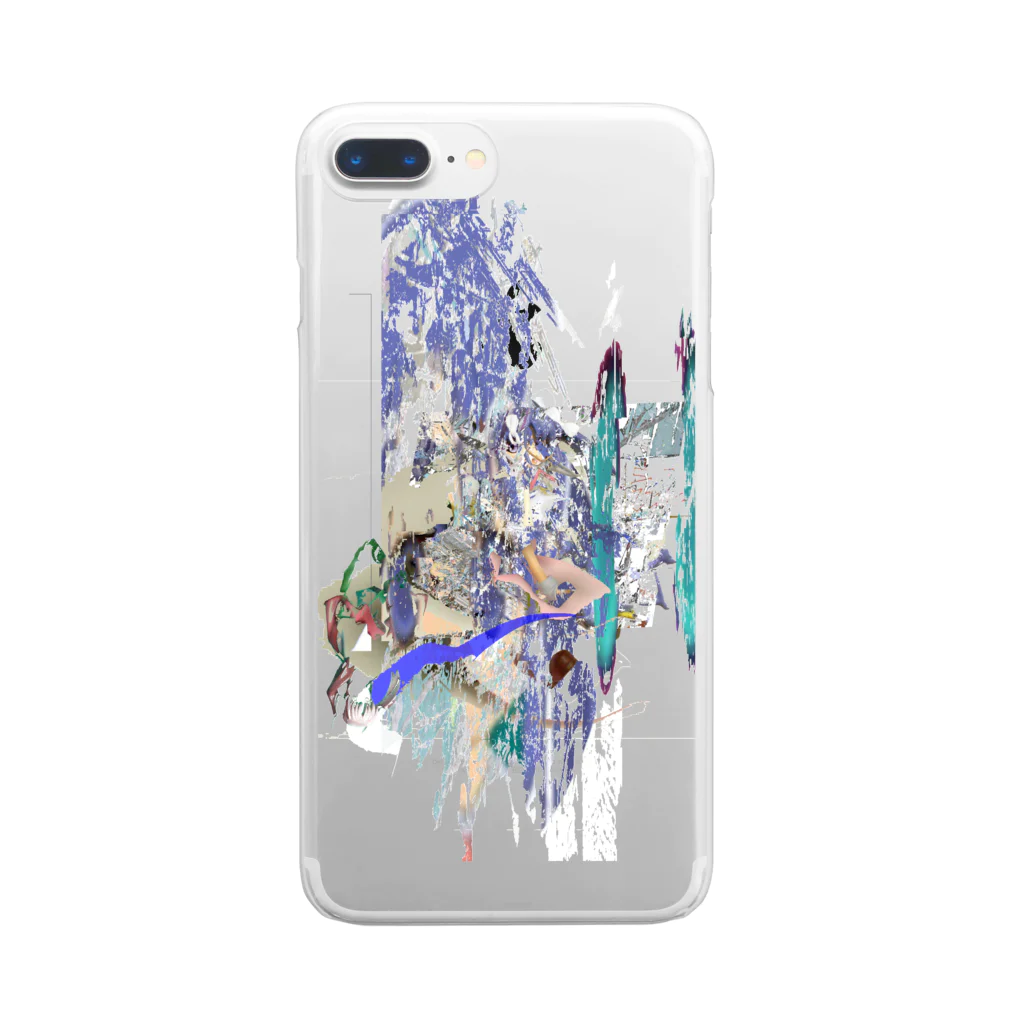 「ごめん々ね 」と言っの付属品娘 Clear Smartphone Case