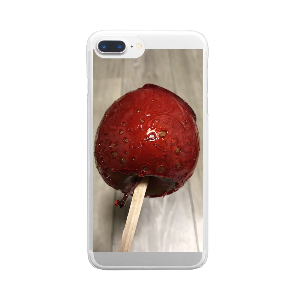 腐ったりんご飴 たくちゃんのわくわくショップ Gogonocoda のクリアスマホケース Iphoneケース 通販 Suzuri スズリ