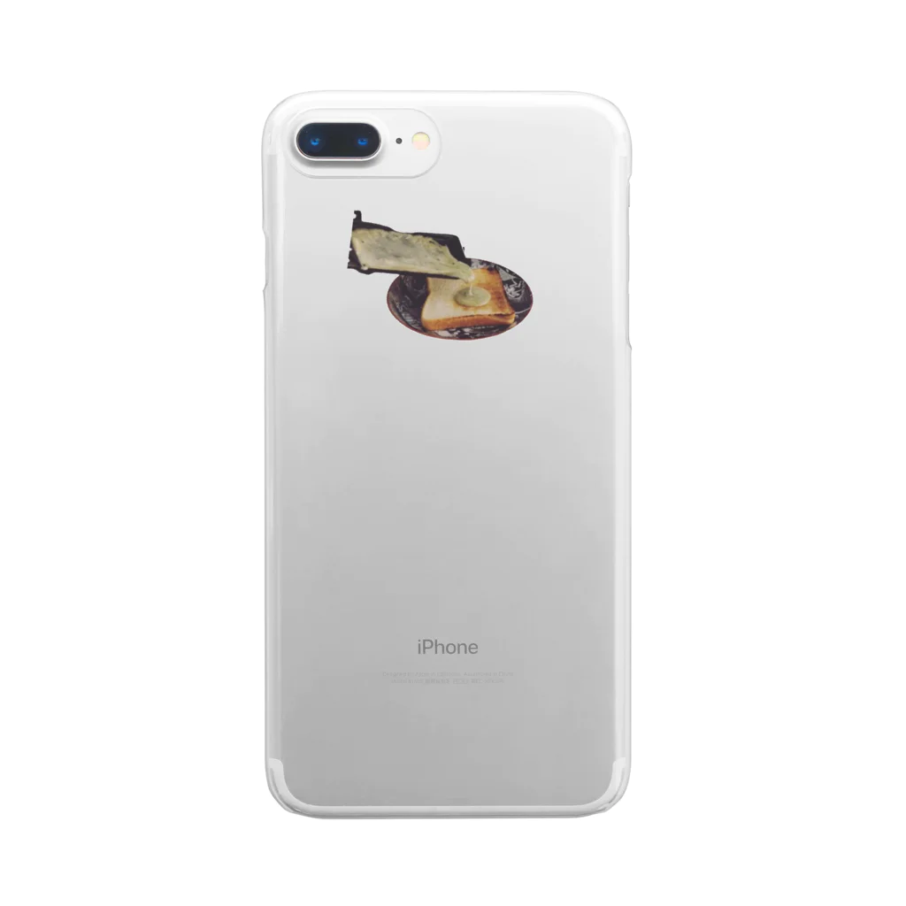 ぷ・みつなみの青カビとろりのパン Clear Smartphone Case