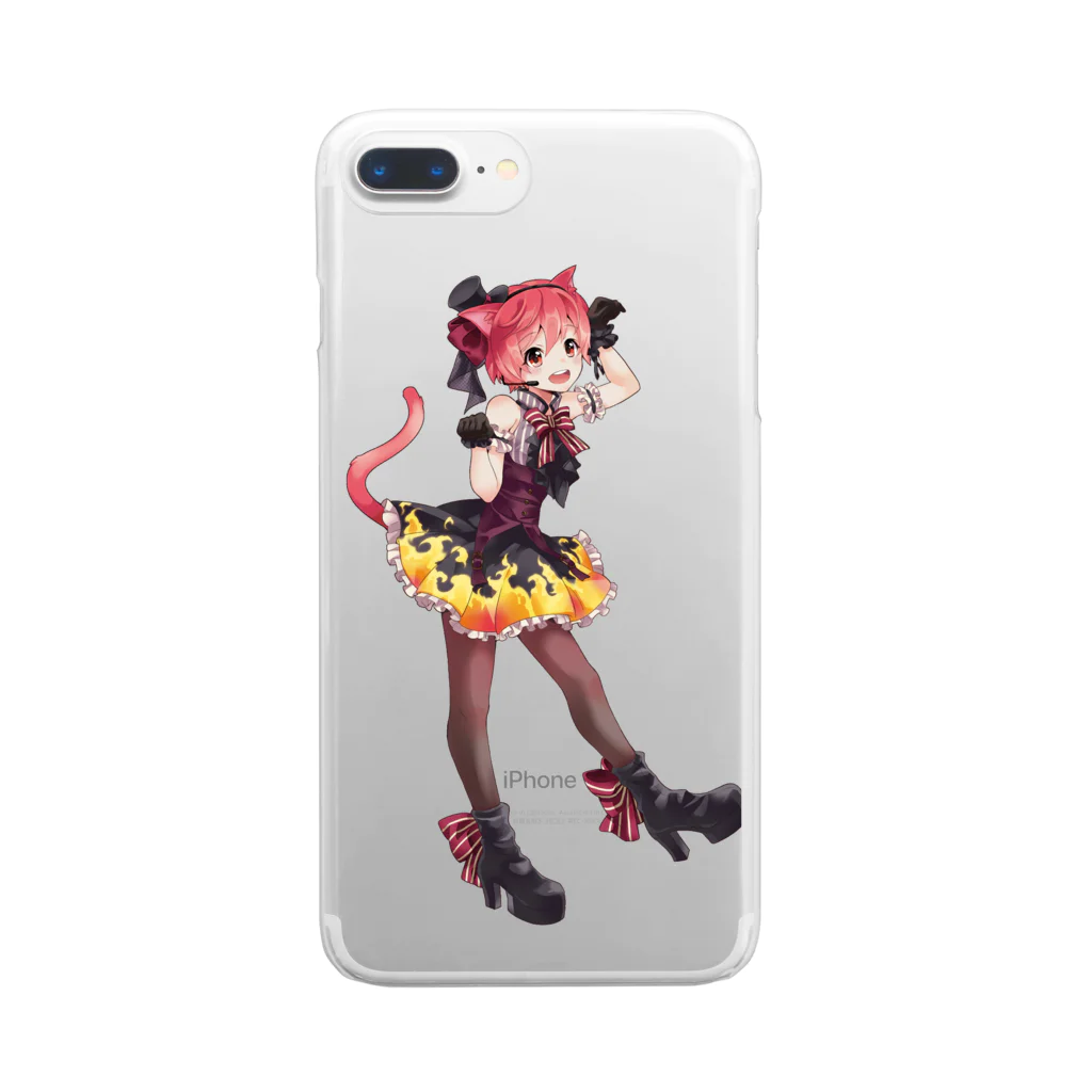 izumihooのアイちゃん Clear Smartphone Case