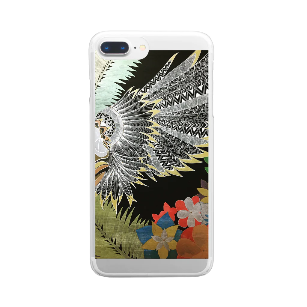 kamatayaの鷹🦅 Clear Smartphone Case