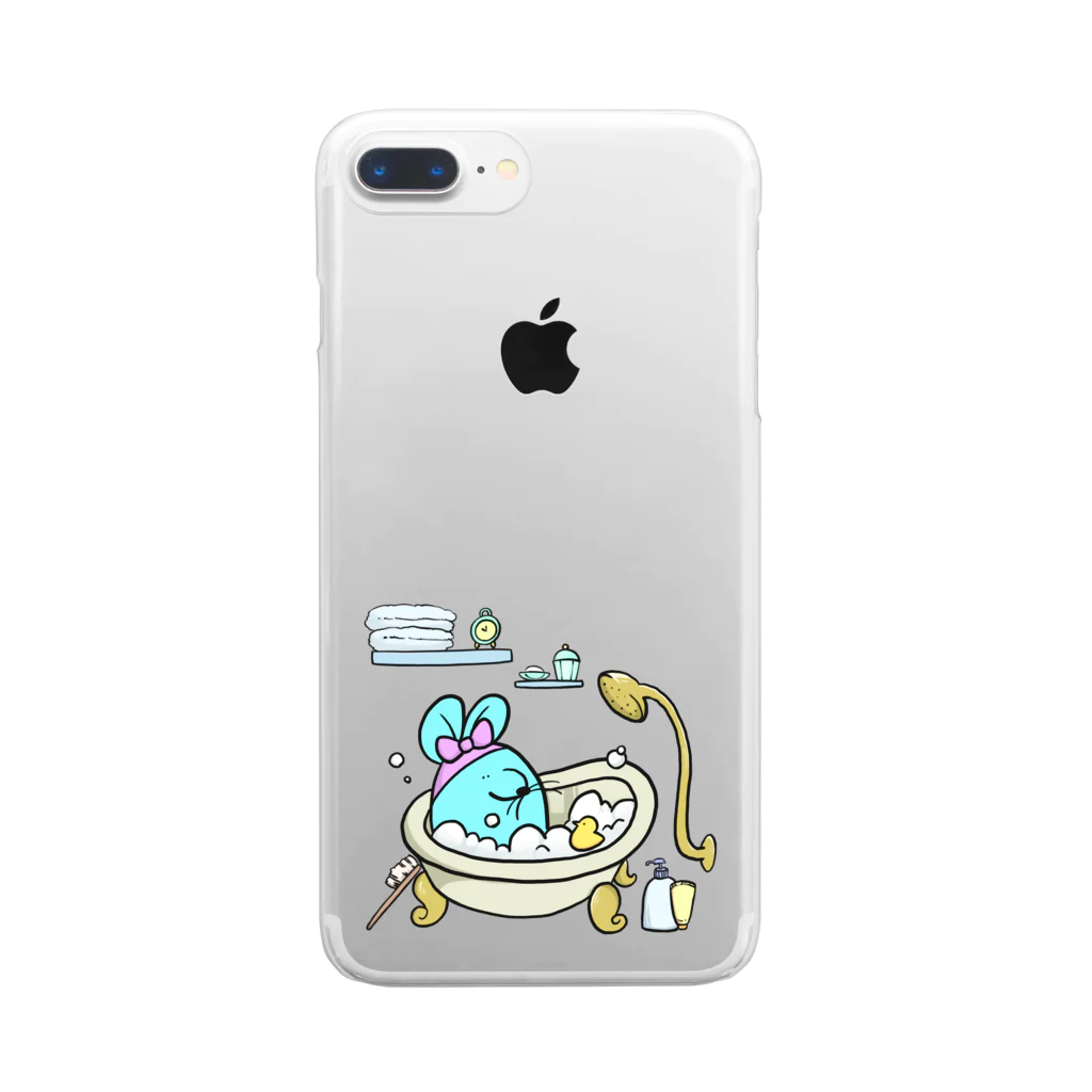 とてもえらい本店のねずみを洗え Clear Smartphone Case