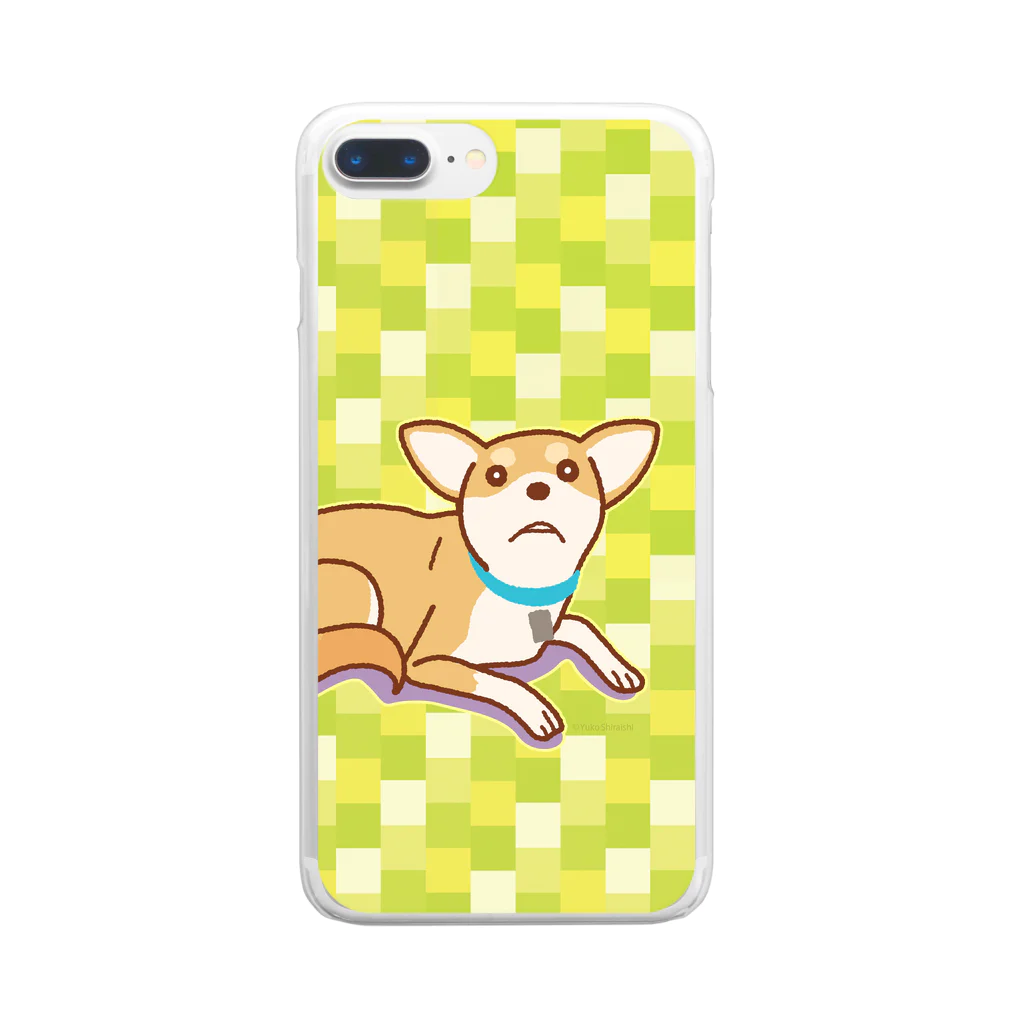 ULI_Tetoのテトさん(犬) Clear Smartphone Case