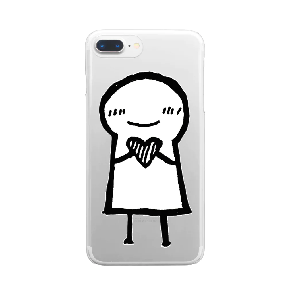古春一生(Koharu Issey)の♡をどうぞ！！ Clear Smartphone Case