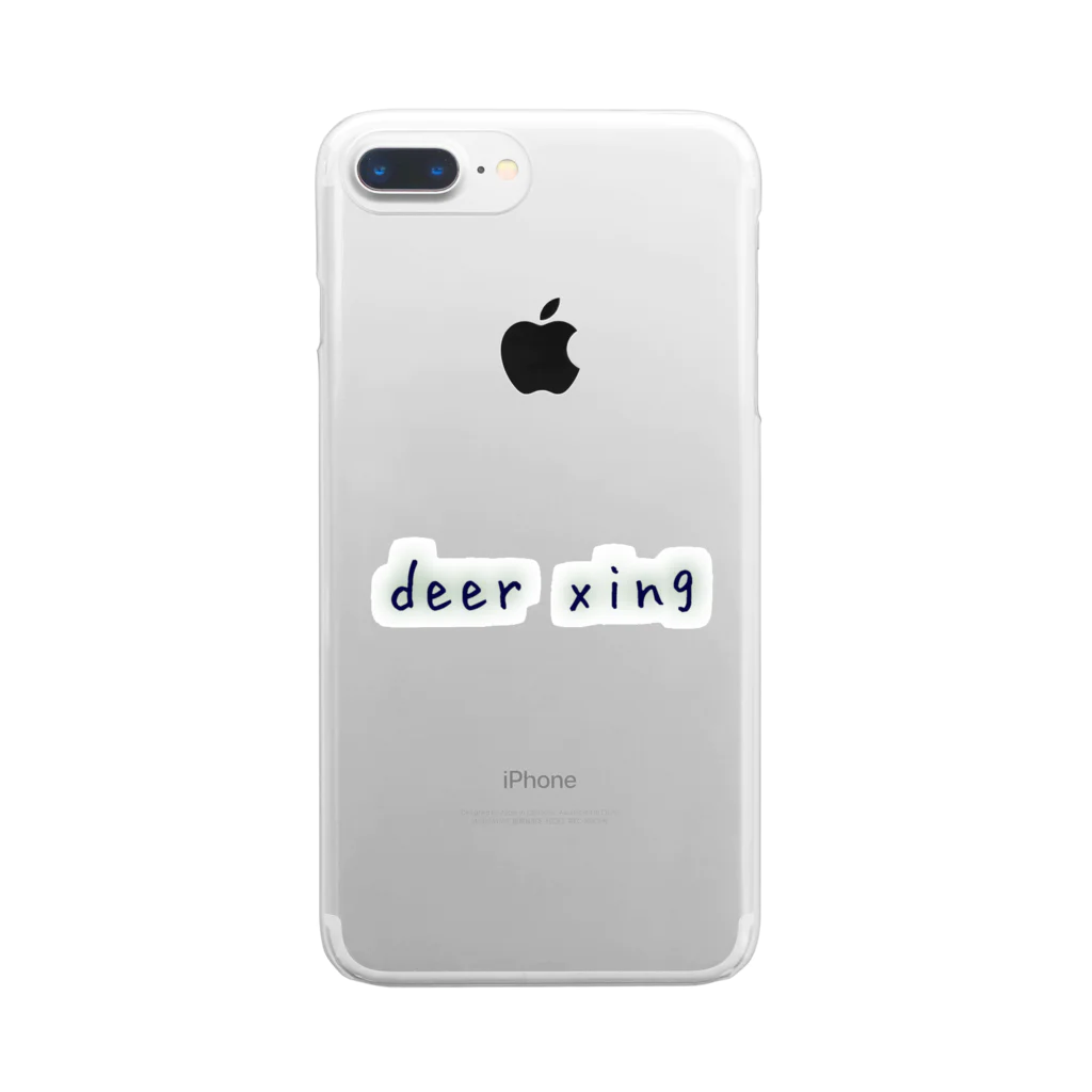 deer xingのdeer xing  Clear Smartphone Case