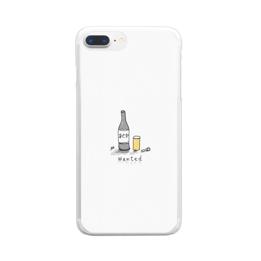 TKD.SEのアルコール中毒 Clear Smartphone Case