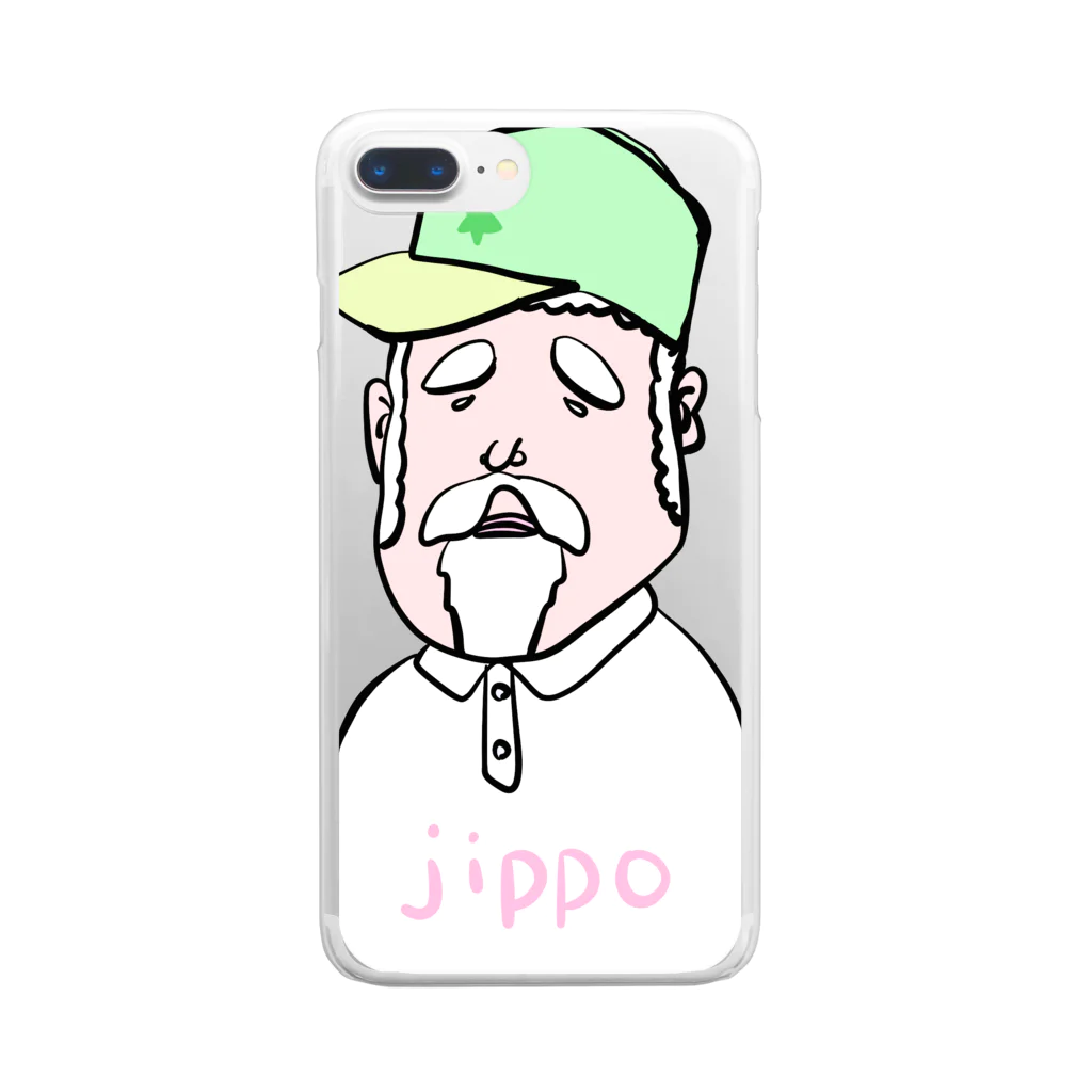 hiromashiiiのJippo クリアスマホケース