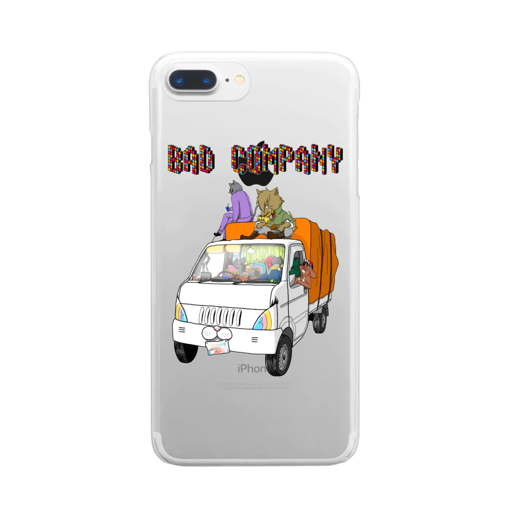 K′z SHOPのBAD COMPANY Clear Smartphone Case