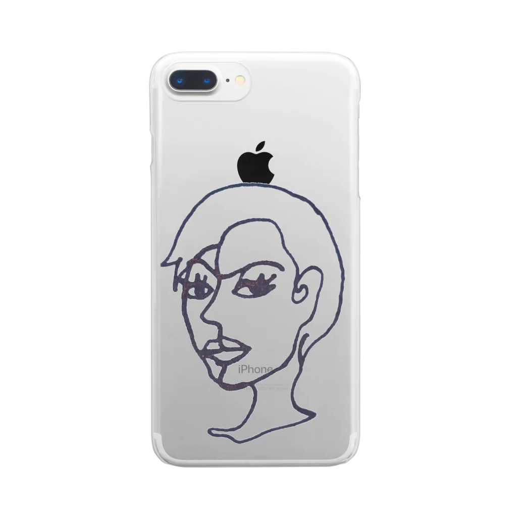 miya_kiのMR.レディ Clear Smartphone Case