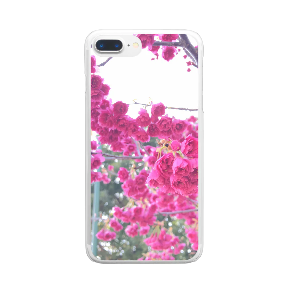 yurikokoのフリルな桜 Clear Smartphone Case