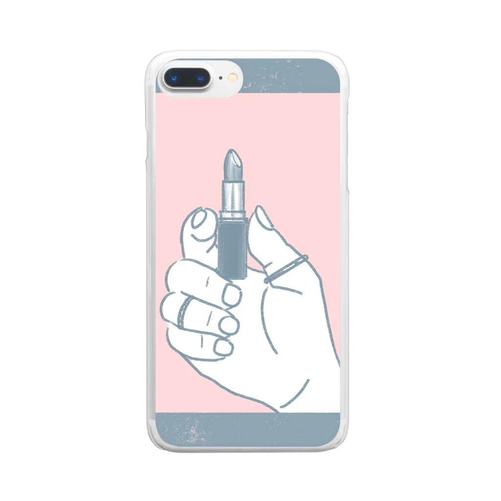 Rei Yamaguchiのrip stick Clear Smartphone Case