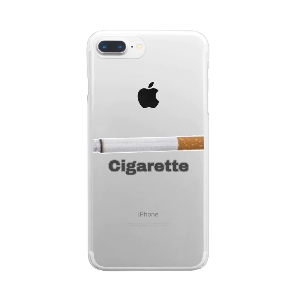 NoumのCigarette Clear Smartphone Case