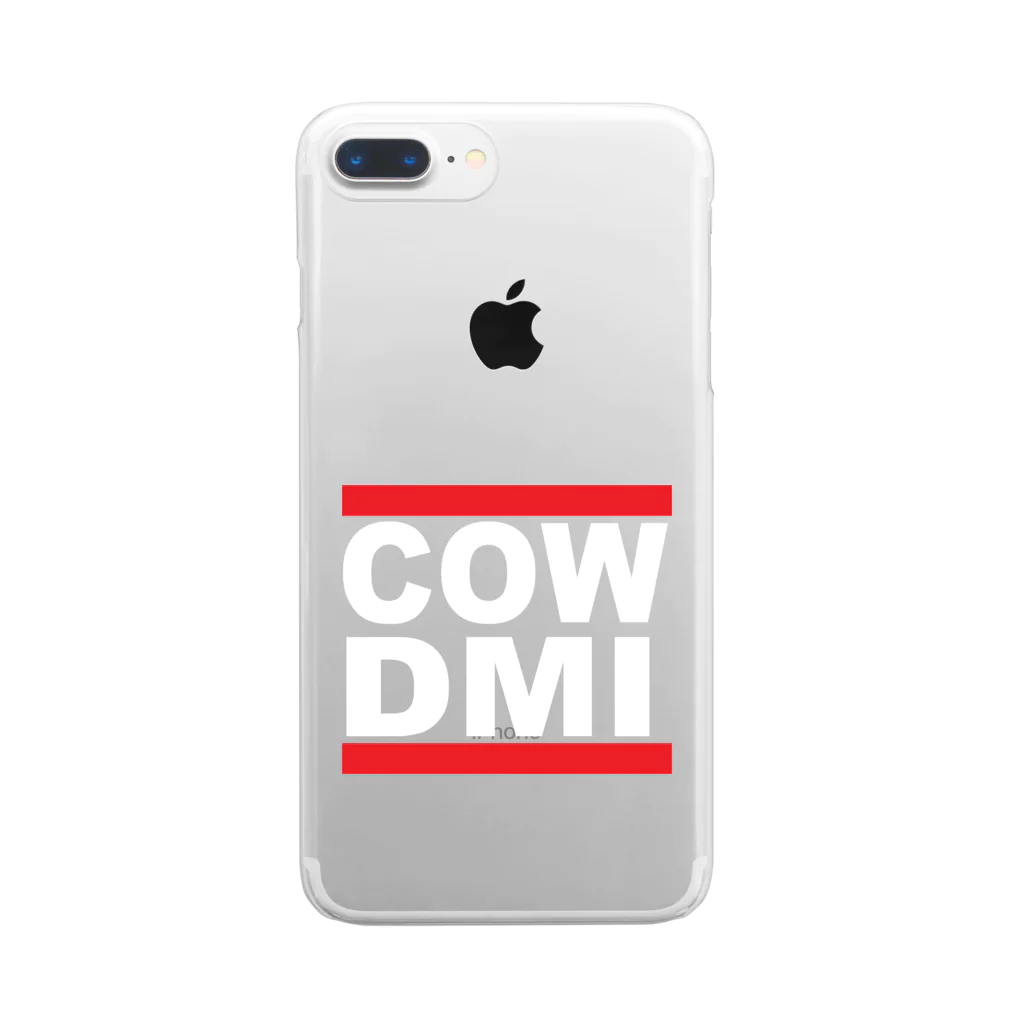 牛のTシャツ屋のCOW DMI Clear Smartphone Case
