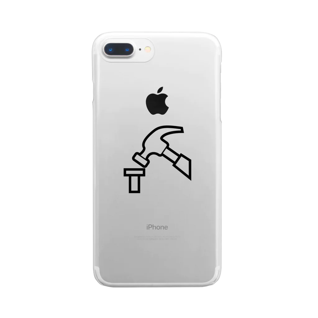 RI=PRODUCTのトンカチ Clear Smartphone Case